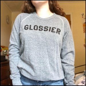 Glossier Grey Sweater